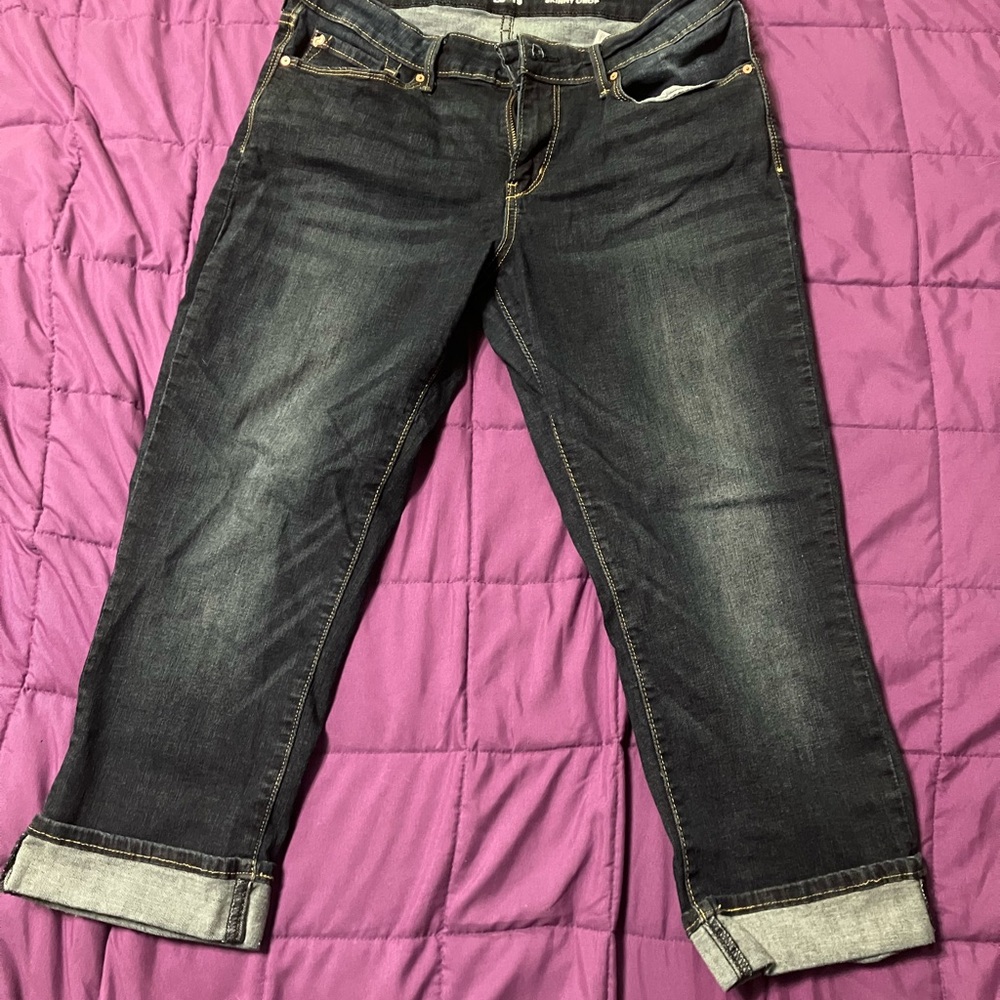 Denizen from Levi's Blue Capri Jeans